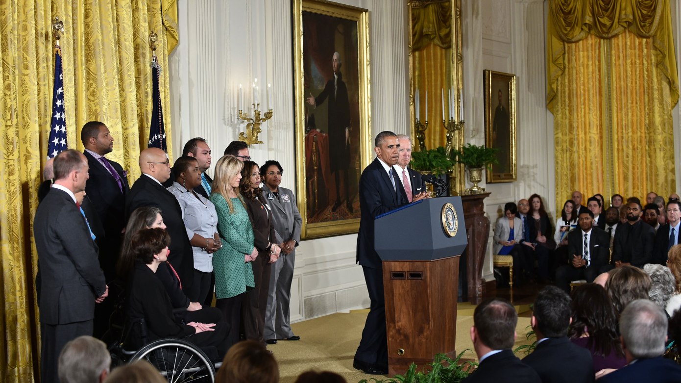 حمایت باراک اوباما از امنیت اسلحه