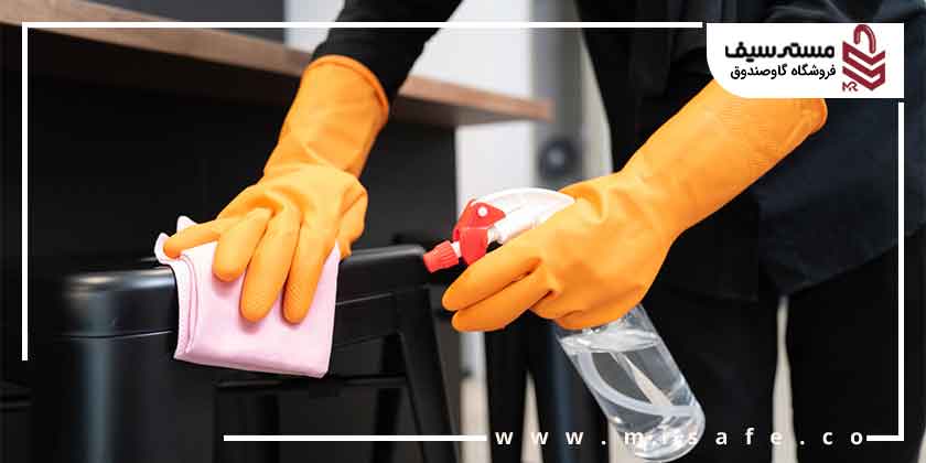 تمیز کردن گاوصندوق